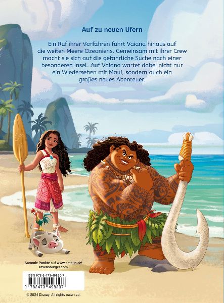 Disney Vaiana 2 - Das Erstlesebuch zu Film 2