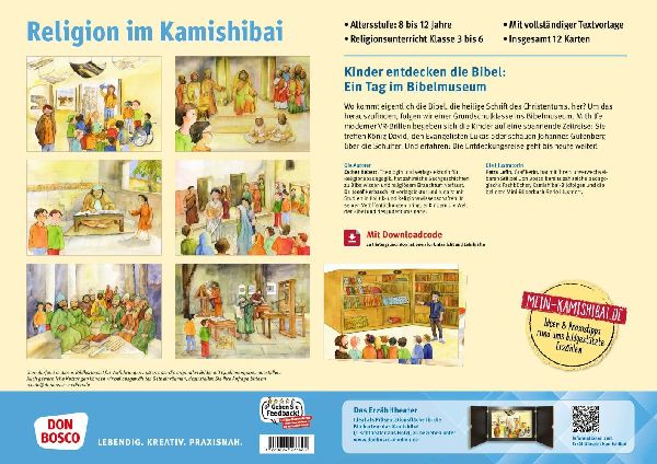 Wie die Bibel entstanden ist. Kamishibai Bildkartenset