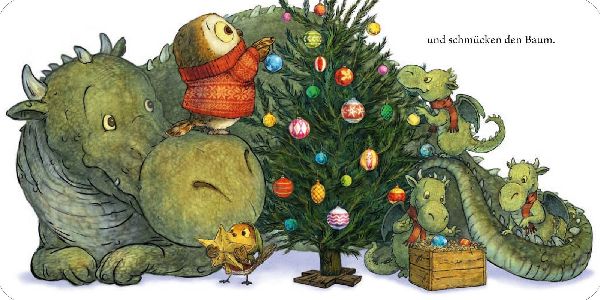 Die kleine Rittereule feiert Weihnachten