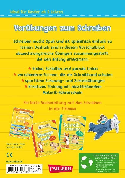 Mein dicker Vorschulblock mit Motorik-Führerschein