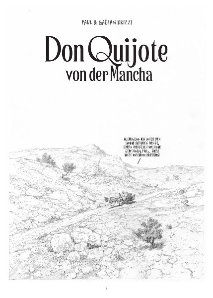 Don Quijote von der Mancha (Graphic Novel)