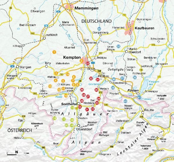 Wanderungen mit dem Kinderwagen im Allgäu