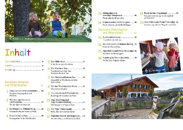 Wanderungen mit dem Kinderwagen im Allgäu