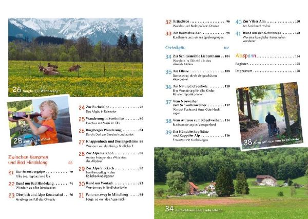 Wanderungen mit dem Kinderwagen im Allgäu