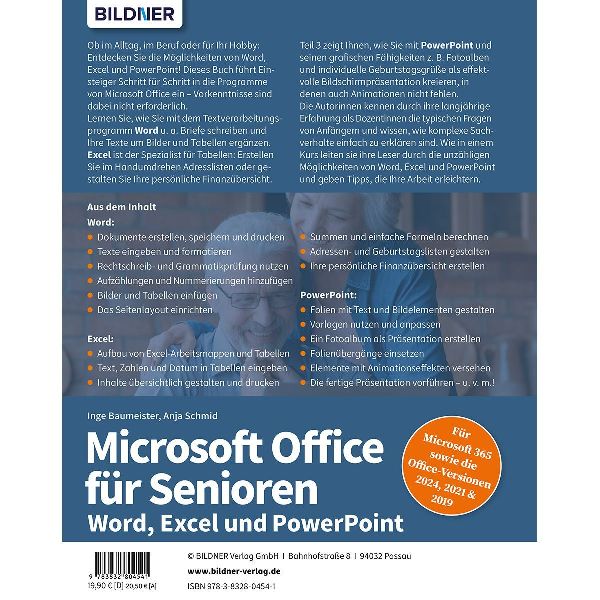 Microsoft Office für Senioren - Word, Excel und PowerPoint