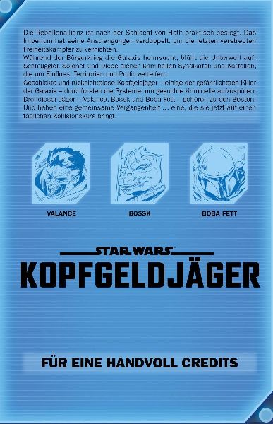Star Wars Comics: Kopfgeldjäger I - für eine Handvoll Credits