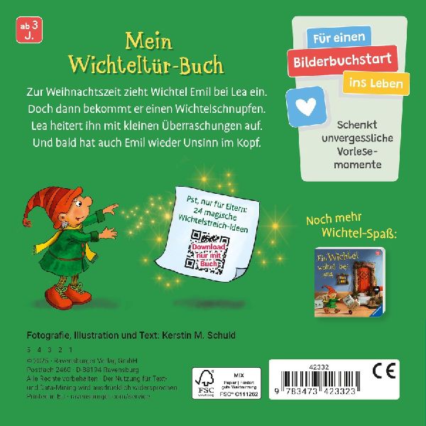Hurra, der Wichtel ist da! Mein Wichteltür-Buch