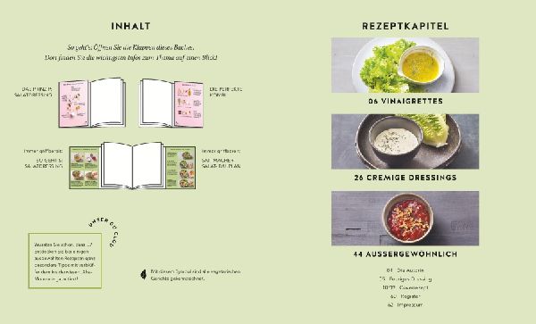 1 Salat - 50 Dressings