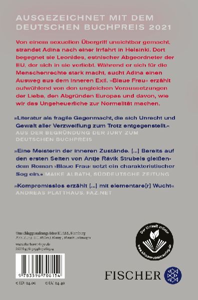 Blaue Frau