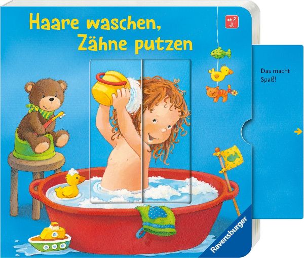 Haare waschen, Zähne putzen