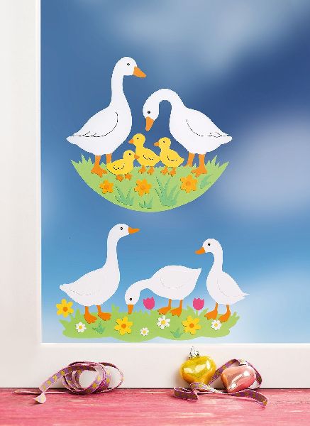 Farbenfrohe Fensterbilder (kreativ.kompakt)