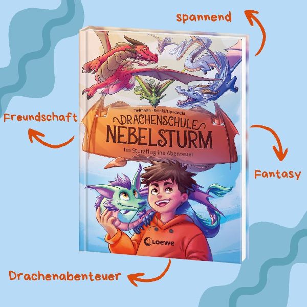 Drachenschule Nebelsturm (Band 1) - Im Sturzflug ins Abenteuer