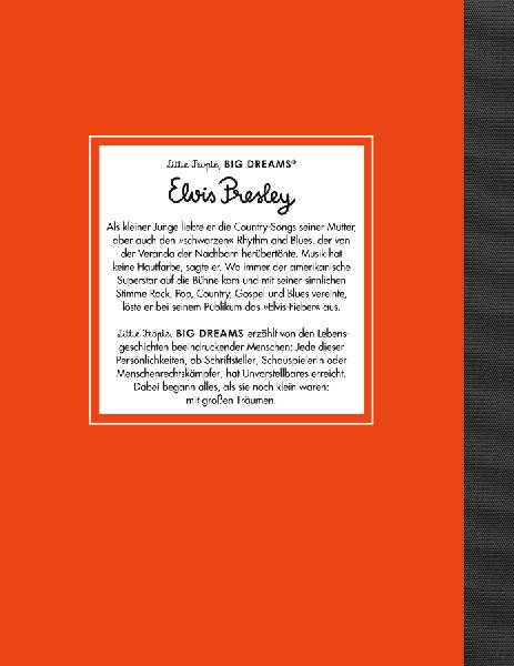 Elvis Presley - Little People, BIG DREAMS (Deutsche Ausgabe)