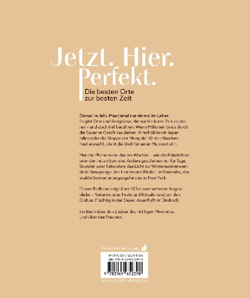 KUNTH Bildband Jetzt. Hier. Perfekt.