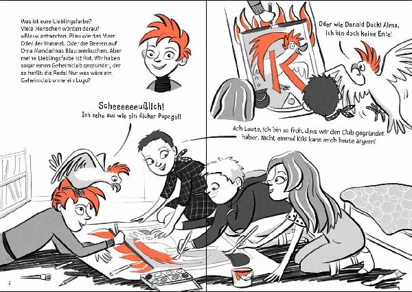 Red - Der Club der magischen Kinder (Band 2) - Ermittlungen undercover