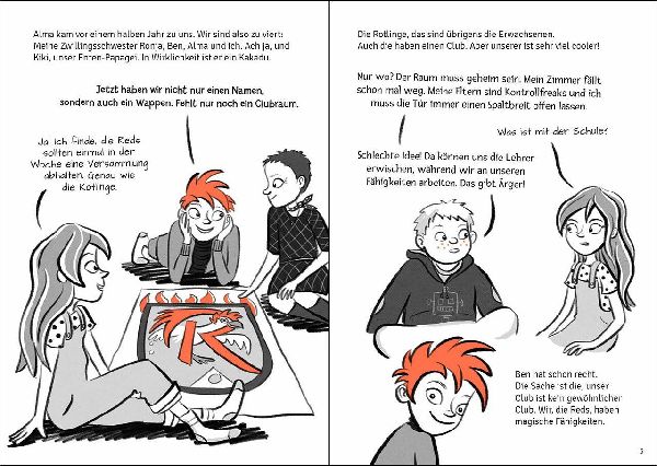 Red - Der Club der magischen Kinder (Band 2) - Ermittlungen undercover