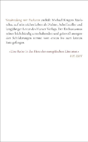 Verabredung mit Dichtern