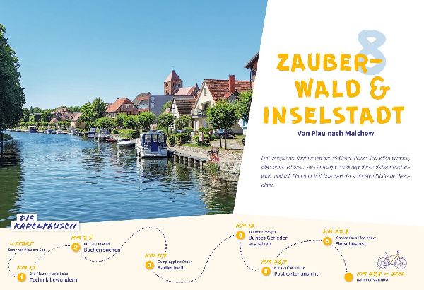 DUMONT Radelzeit an der Mecklenburgischen Seenplatte