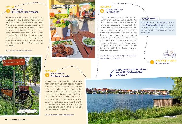 DUMONT Radelzeit an der Mecklenburgischen Seenplatte