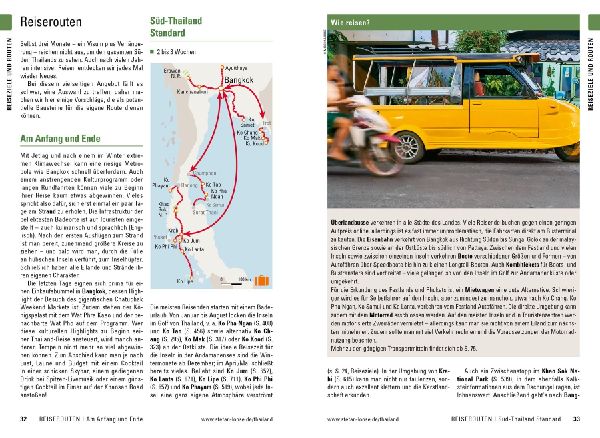 Stefan Loose Reiseführer Thailand, Der Süden