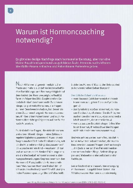 Hormoncoaching erlernen & gezielt anwenden