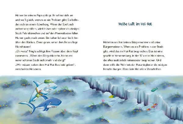 Hainer der kleine Hai und der rote Zahn