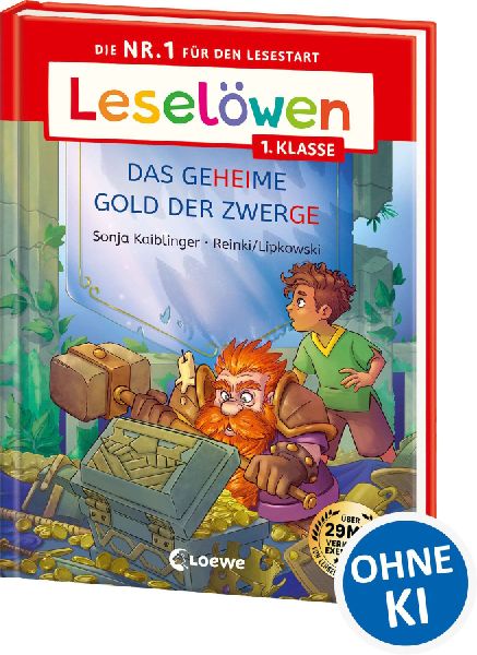 Leselöwen 1. Klasse - Das geheime Gold der Zwerge (Großbuchs...