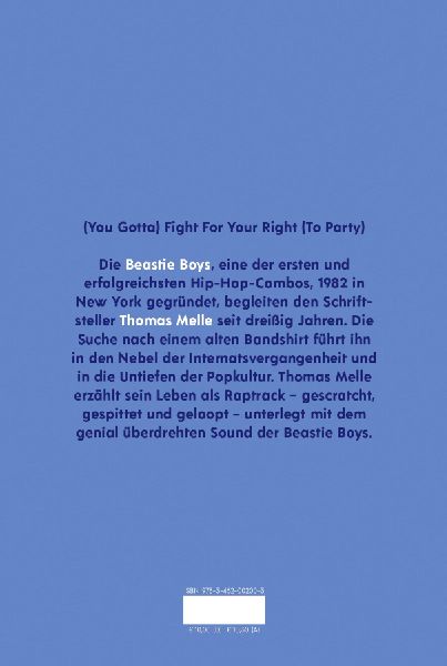 Thomas Melle über Beastie Boys, die beste Band der Welt, über frühe Konzerte und späte Versäumnisse
