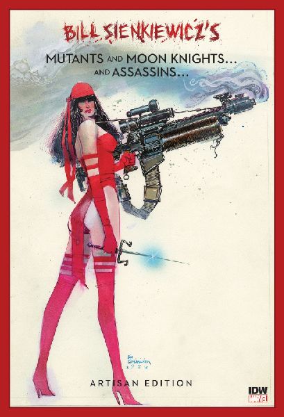 Bill Sienkiewicz's Mutants and Moon Knights and Assassins...