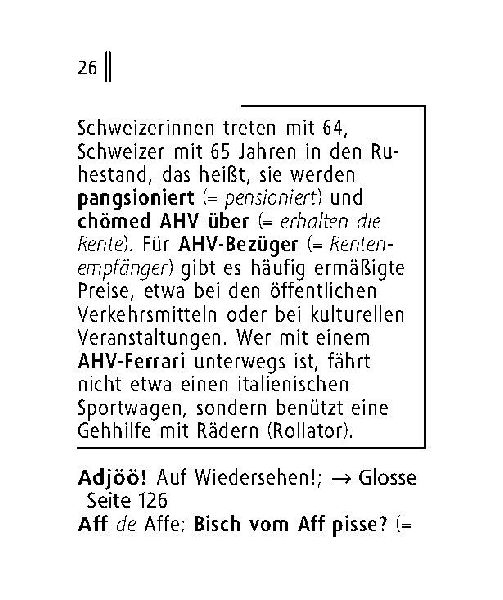 Langenscheidt Lilliput Schweizerdeutsch