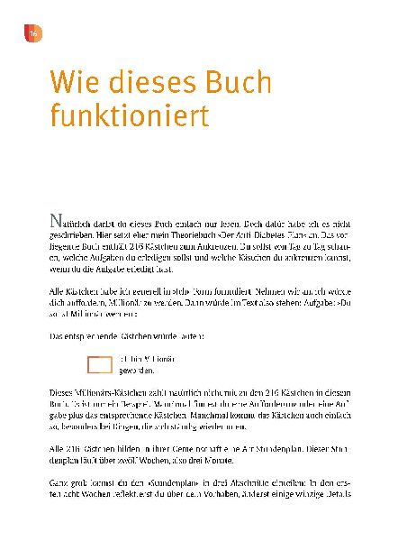 Der Anti-Diabetes-Plan - Das Praxisbuch