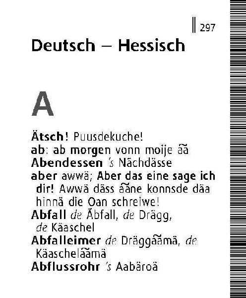 Langenscheidt Lilliput Hessisch