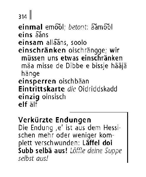 Langenscheidt Lilliput Hessisch