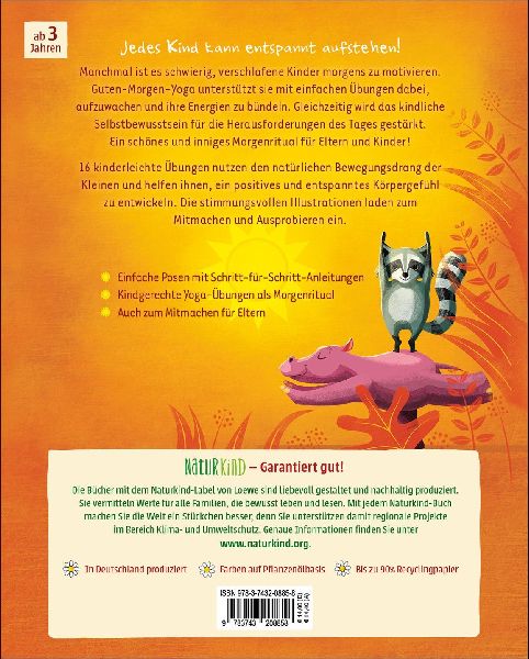 Kinder-Yoga zum Aufwachen