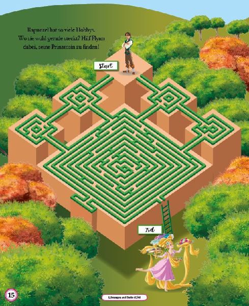 Disney Prinzessin: Mein großer Labyrinthe-Block
