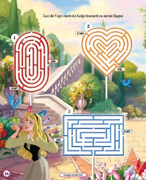 Disney Prinzessin: Mein großer Labyrinthe-Block