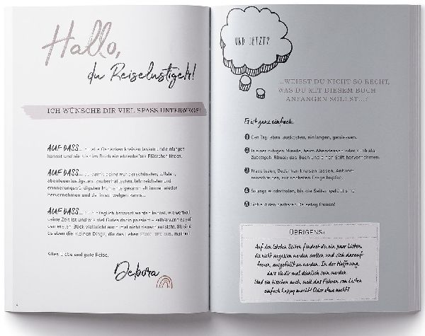 GuideMe Reisetagebuch Travel Memories "Weltenbummler"