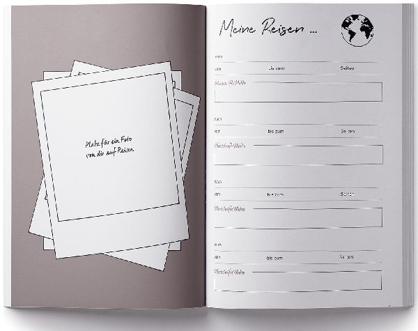 GuideMe Reisetagebuch Travel Memories "Weltenbummler"