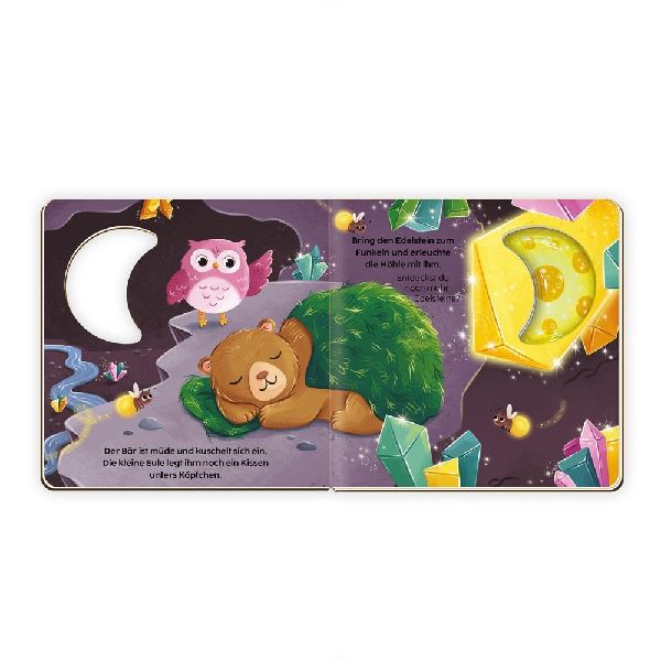 TRÖTSCH - Pappenbuch Leuchtbuch Die kleine Eule sagt Gute Nacht