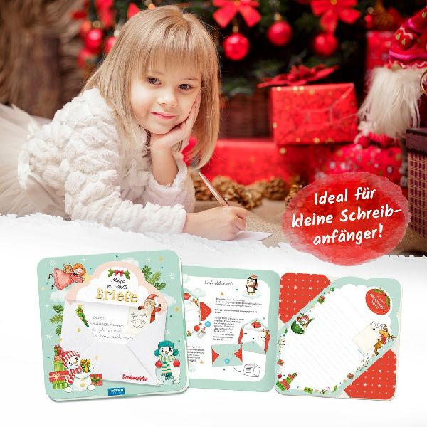 Trötsch Meine ersten Briefe Weihnachten Briefpapierbuch Wunschzettelbuch