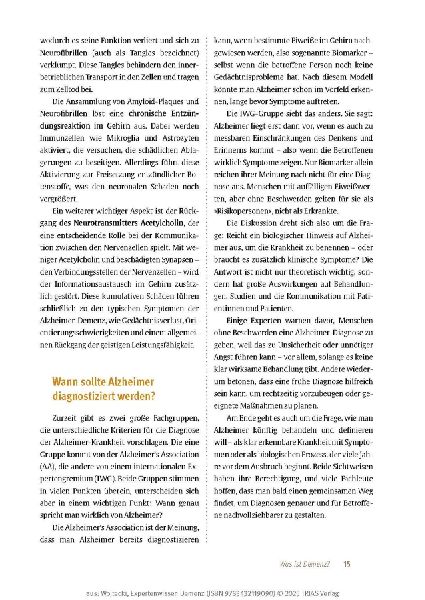 Expertenwissen: Demenz
