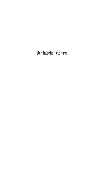Der falsche Feldhase
