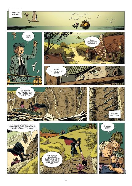 Arsène Lupin gegen Sherlock Holmes (Graphic Novel)