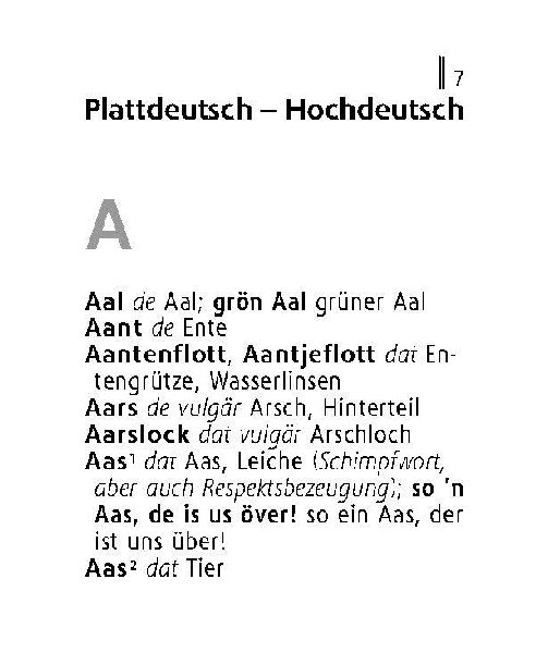 Langenscheidt Lilliput Plattdeutsch