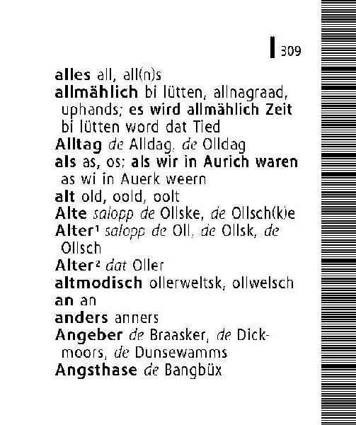Langenscheidt Lilliput Plattdeutsch