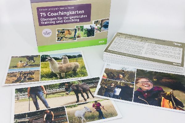 75 Coachingkarten Übungen für tiergestütztes Training und Coaching