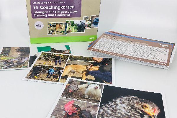 75 Coachingkarten Übungen für tiergestütztes Training und Coaching