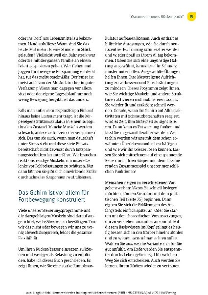 Neurozentriertes Training bei Rückenschmerzen