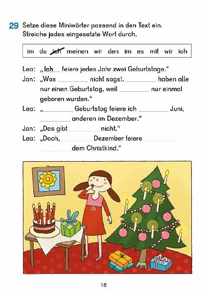 Rechtschreiben und Diktate 2. Klasse