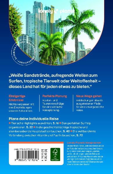 LONELY PLANET Reiseführer Panama
